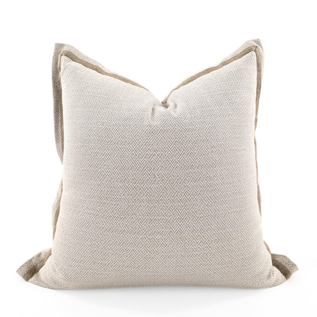 Massimo Herringbone Cushion Cover, Cotton Polyester Blend, 48x48cm