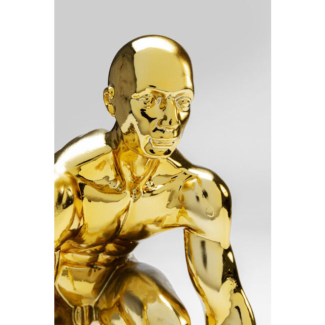 Deco Figurine Runner Gold 25cm KARE