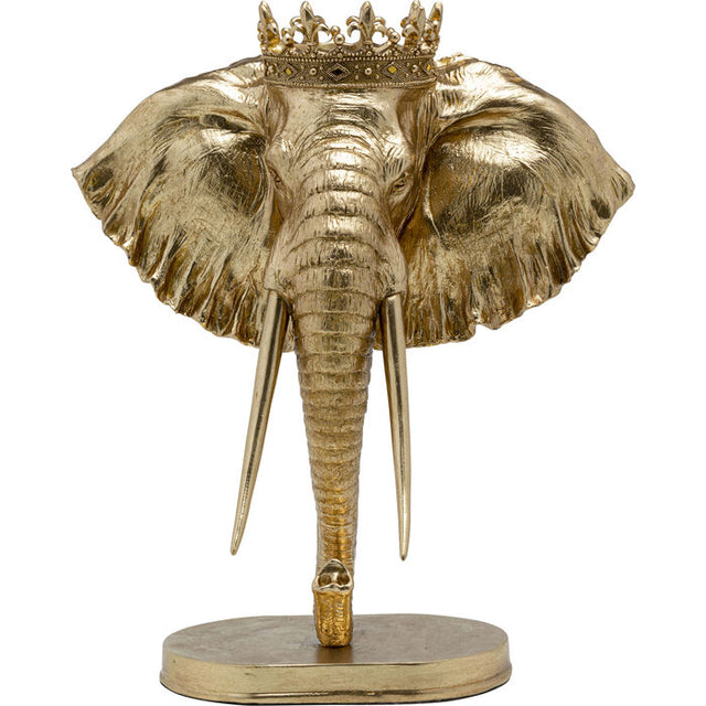 Deco Object Elephant Royal Gold 57cm KARE