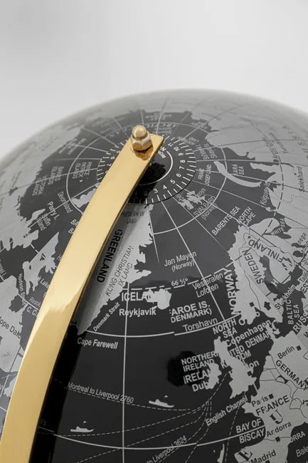 Decorative Object Globe Top Gold 132cm KARE
