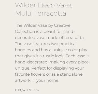 Wilder Deco Vase