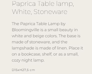 Paprica Table lamp