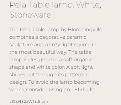 Pela Table lamp