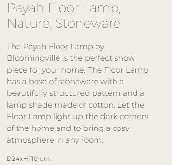 Payah Floor Lamp