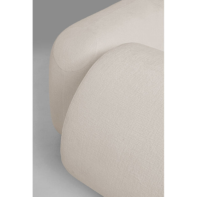 Corner Sofa Soft Edge Left Cream