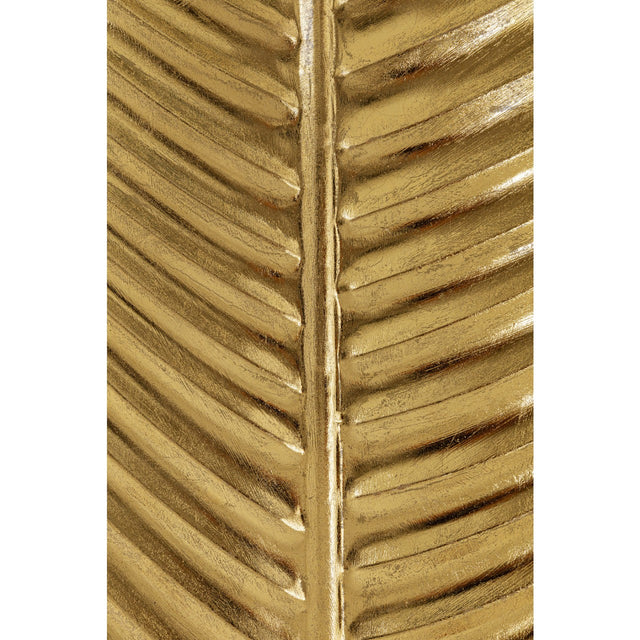 Wall Decoration Leaf Gold 196cm KARE