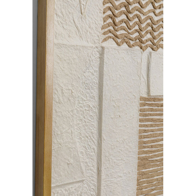 Object Picture Sandy Geometric 81x122cm KARE