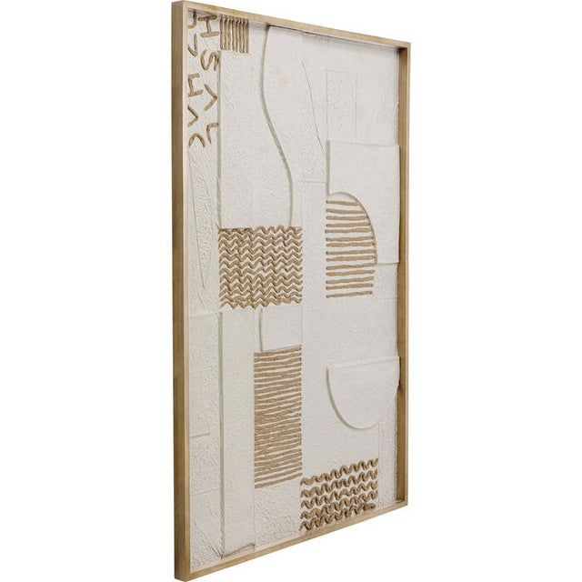 Object Picture Sandy Geometric 81x122cm KARE