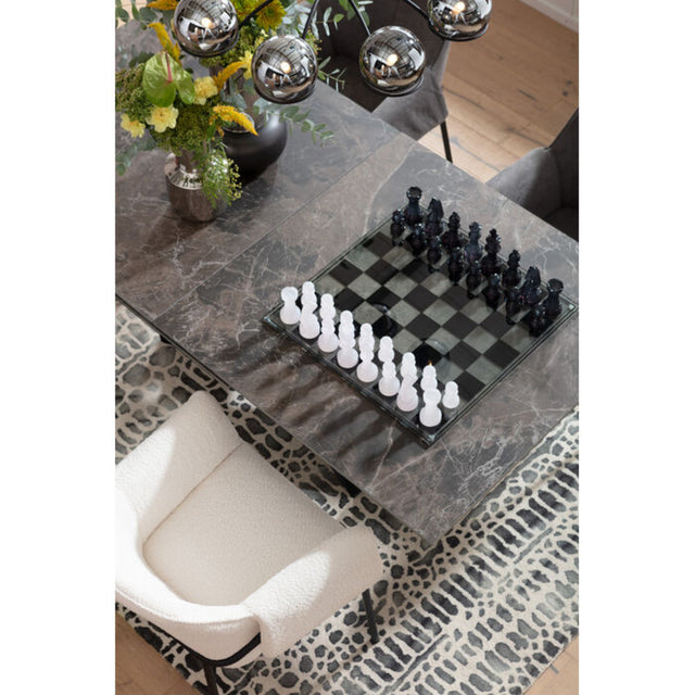 Deco Object Chess Transparent 60x60cm