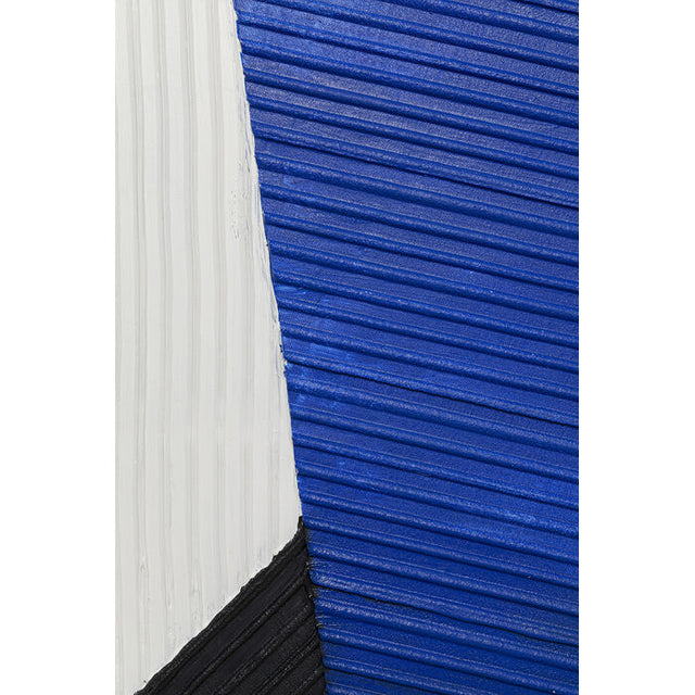 Canvas Picture Art Triangles Blue 100x100cm KARE