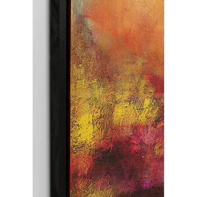 Canvas Picture Jardin Red