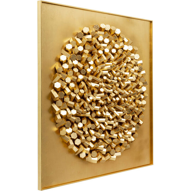 Wall Object Mikado Gold