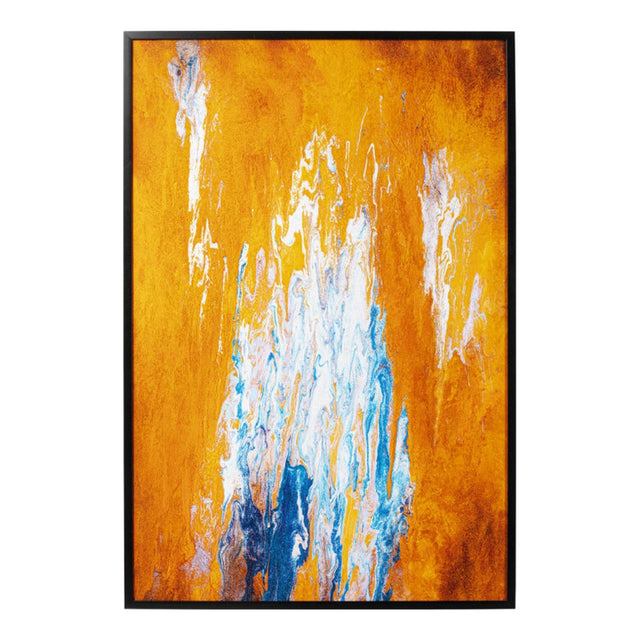 Framed Picture Artistas Orange 120x180cm