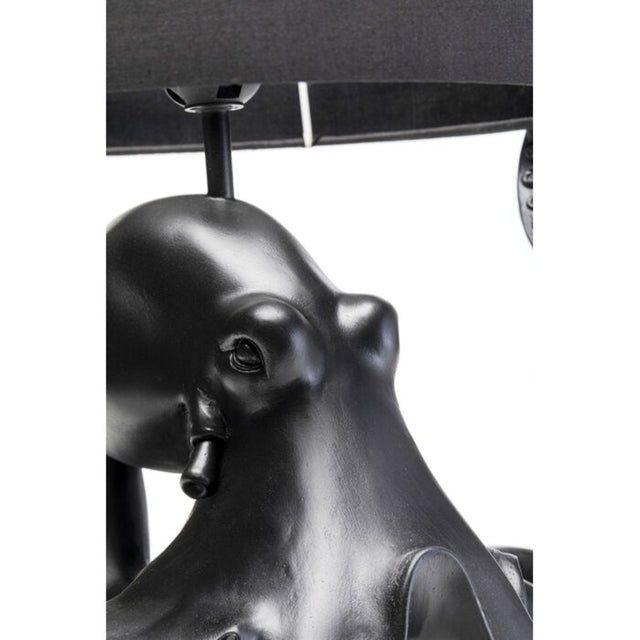 Table Lamp Octopus Black 48cm