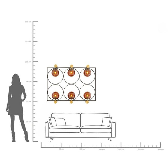 Wall Lamp Balance Circle