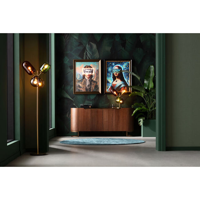 Framed Picture LED Art Lady