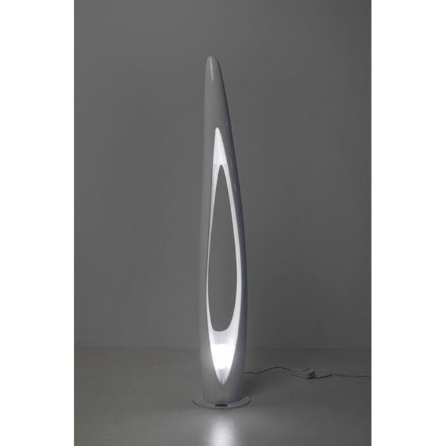 Floor Lamp Flow Flame White 132cm