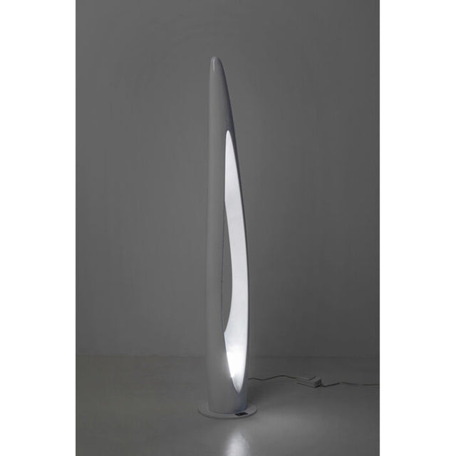 Floor Lamp Flow Flame White 132cm