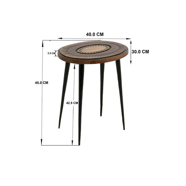 Side Table Medina Oval