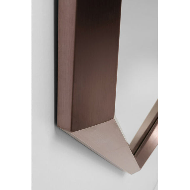 Wall Mirror Octagon Coffee