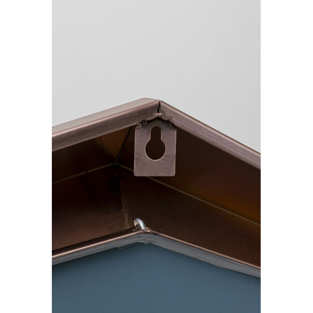 Wall Mirror Octagon Coffee