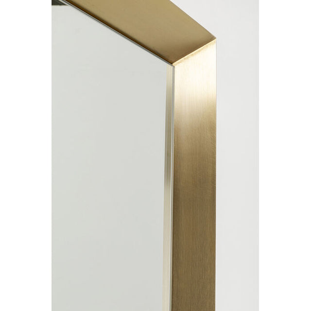 Wall Mirror Arezzo Brass Trapez