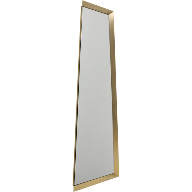 Wall Mirror Arezzo Brass Trapez