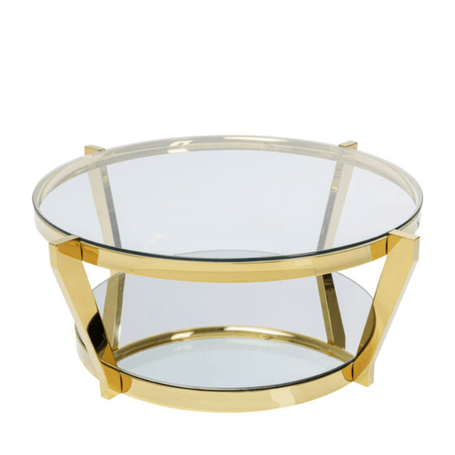Coffee Table Monocolo Gold Ø90cm