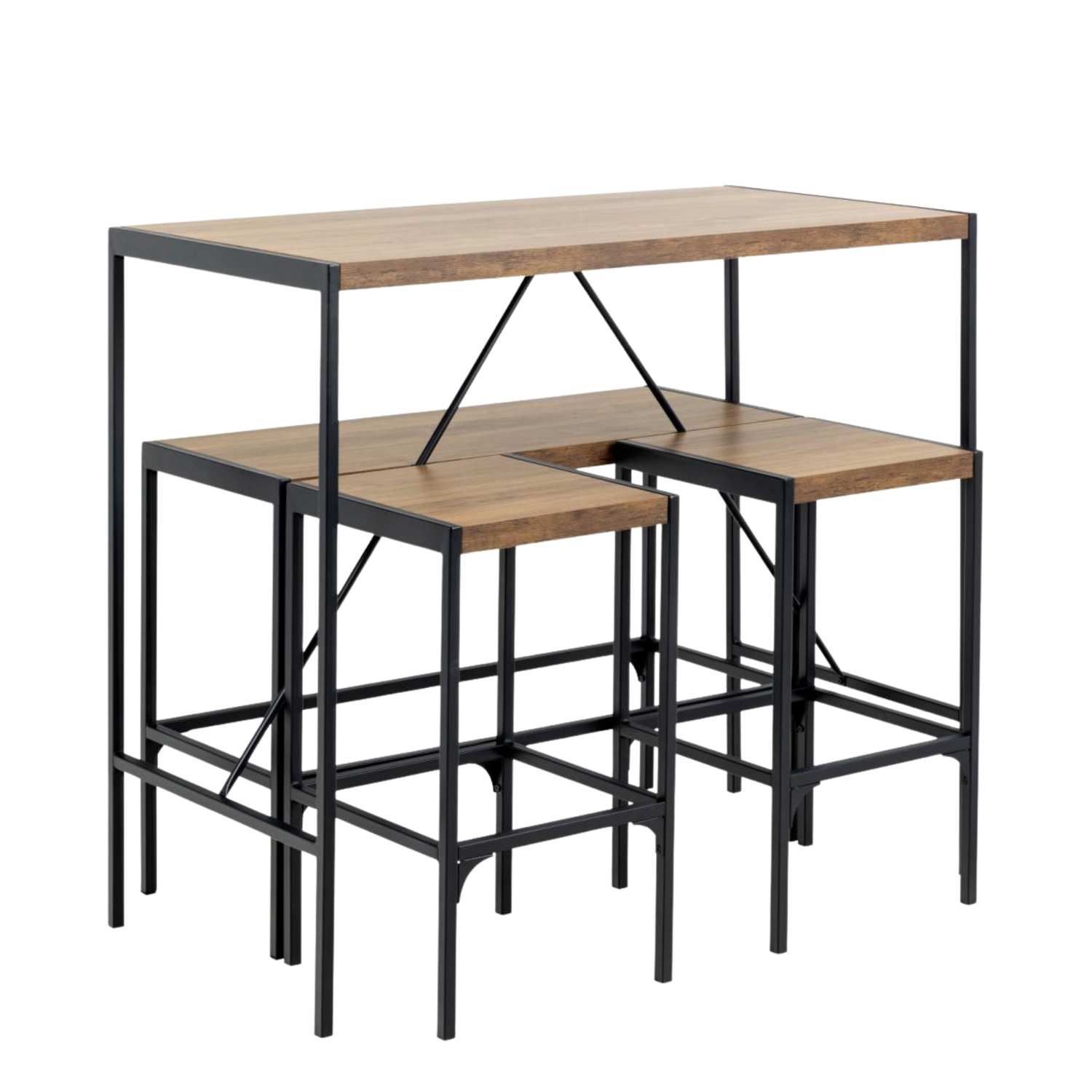 Bahamas Rectangular Bar Table Set