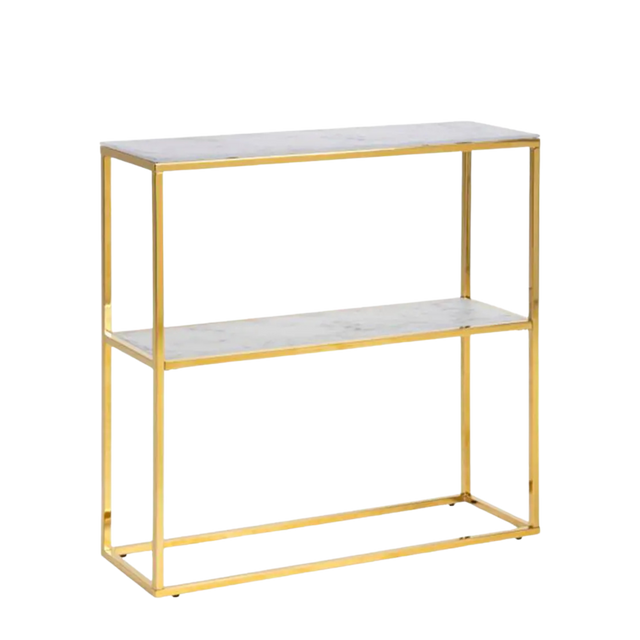 Alisma Console Glass Marble