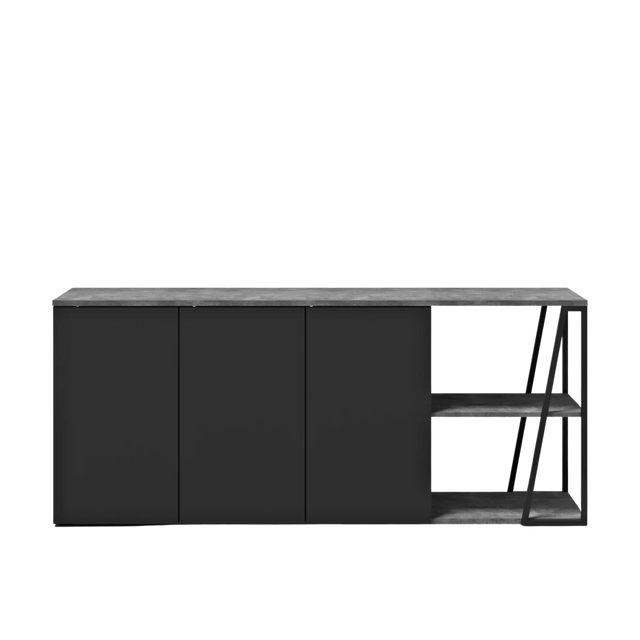 Albi Concrete Look TV Stand