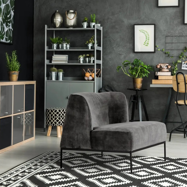 Brooks Chair 350 Adore Dark Grey