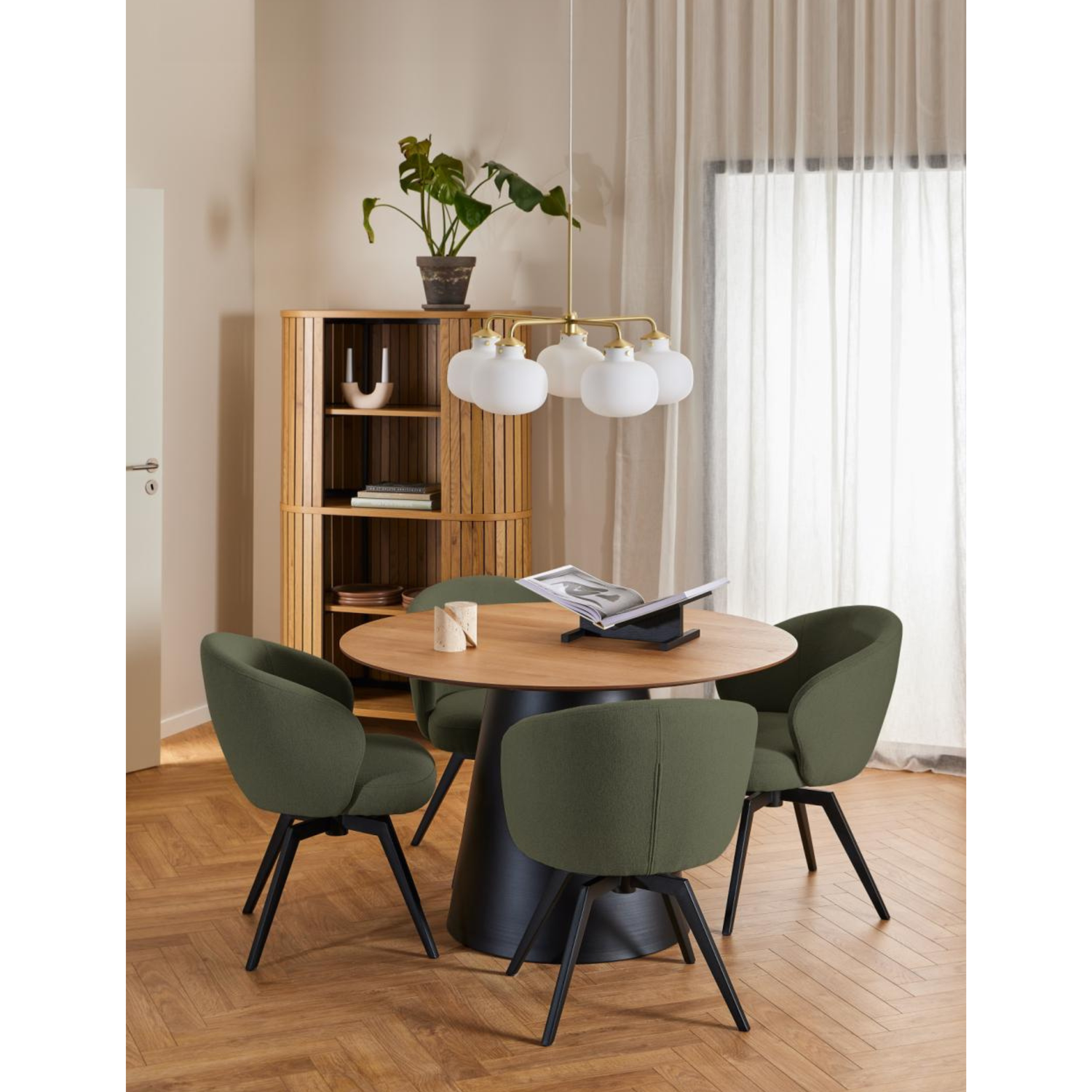 Darlene Dining Chair with Armrest