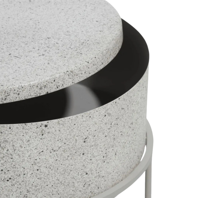 Fraya Side Table Terrazzo