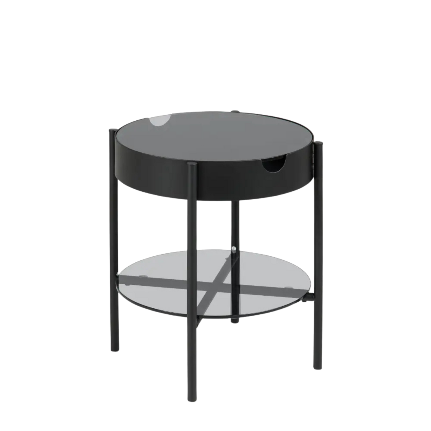 Tipton Tray Table Glass