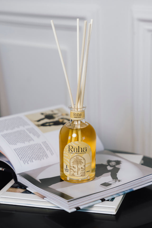 Ruha Reed Diffuser - Amber Musk