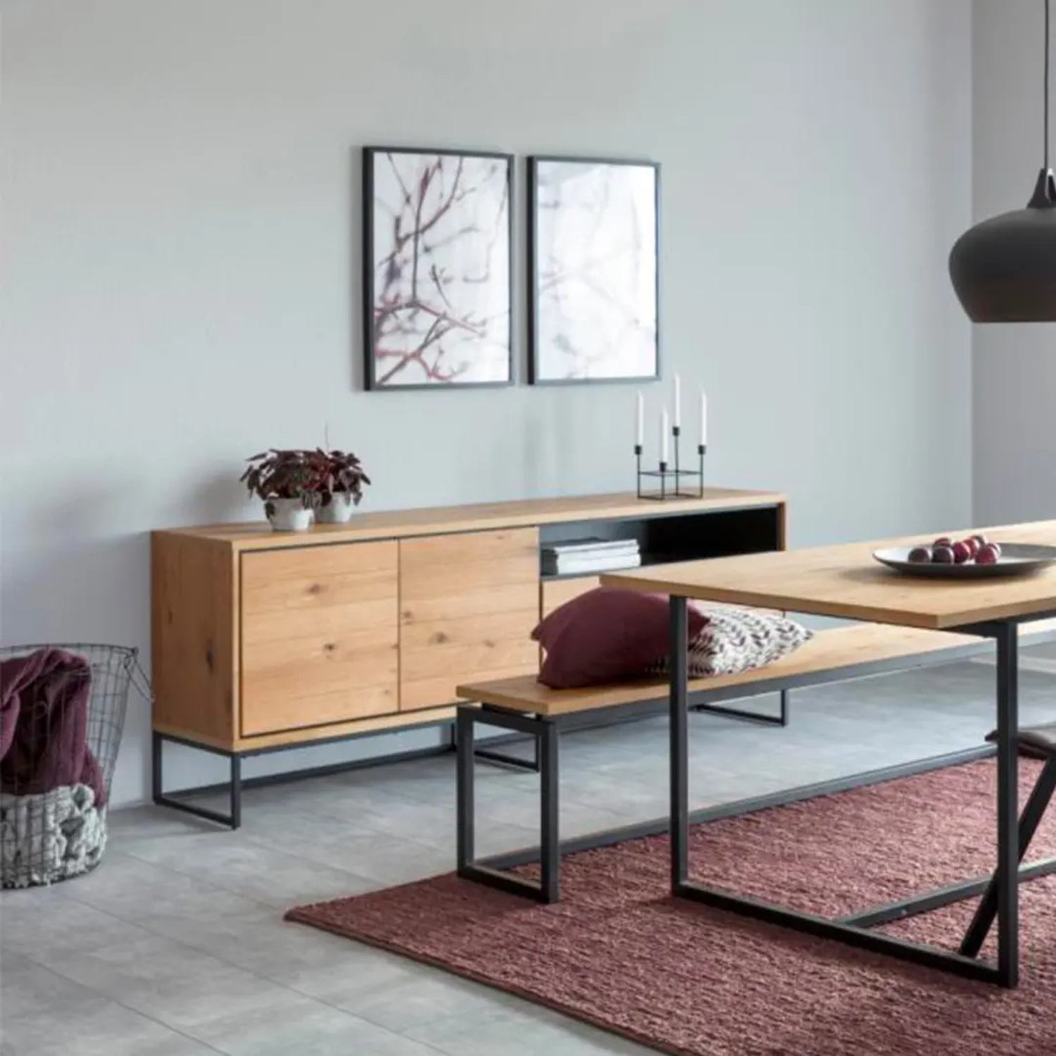 Dalarna Sideboard Brushed Wild Oak