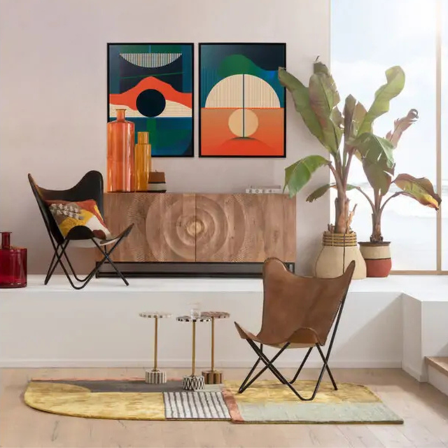 Framed Picture Sunrise 75x100cm KARE