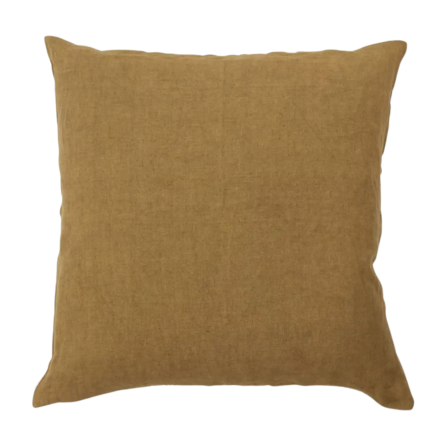 Shanta Cushion Cover Ocher Linen