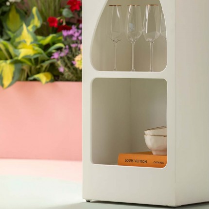 Shelf Paco White 48x180cm