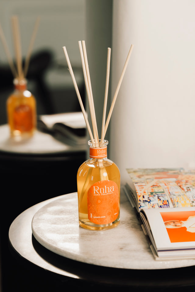 Ruha Reed Diffuser - Smoked Rose