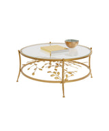 Coffee Table Leafline Gold Ø88cm