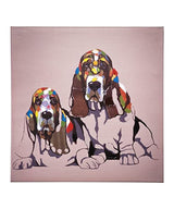 Picture Touch Basset 60x60cm KARE