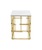 Side Table Rome Gold 40x40cm