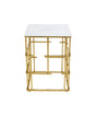 Side Table Rome Gold 40x40cm
