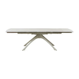 Extension Table Lana Greige 180(40+40)x90cm