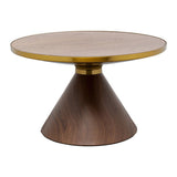 Coffee Table Cono Walnut 70cm