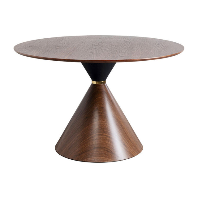 Table Cono Walnut 120cm