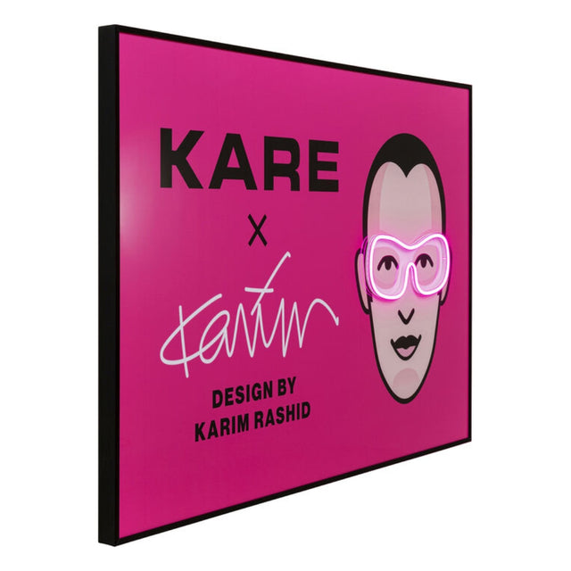 Framed Picture LED KARE x Karim Rashid 120x80cm