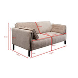 Sofa 2 Seater Victor Beige 178cm